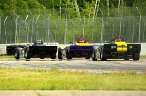 Nolan Elder's, Robert Barton's and Sean Yahn's Spec Racer Ford 3s