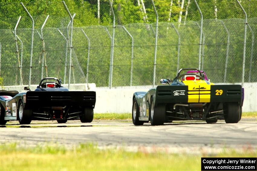 Nolan Elder's and Sean Yahn's Spec Racer Ford 3s