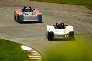 Sven Mueller's and Reid Johnson's Spec Racer Ford 3s