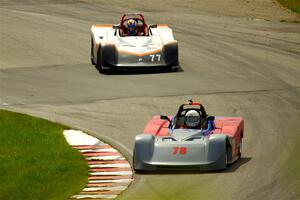 Reid Johnson's and Sven Mueller's Spec Racer Ford 3s