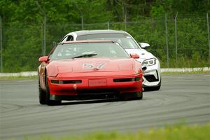 Tom Fuehrer's SPO Chevy Corvette and Dan Huberty's BMW M2 CS Racing