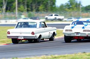 Damon Bosell's Ford Falcon and Scott Graham's Pontiac Firebird