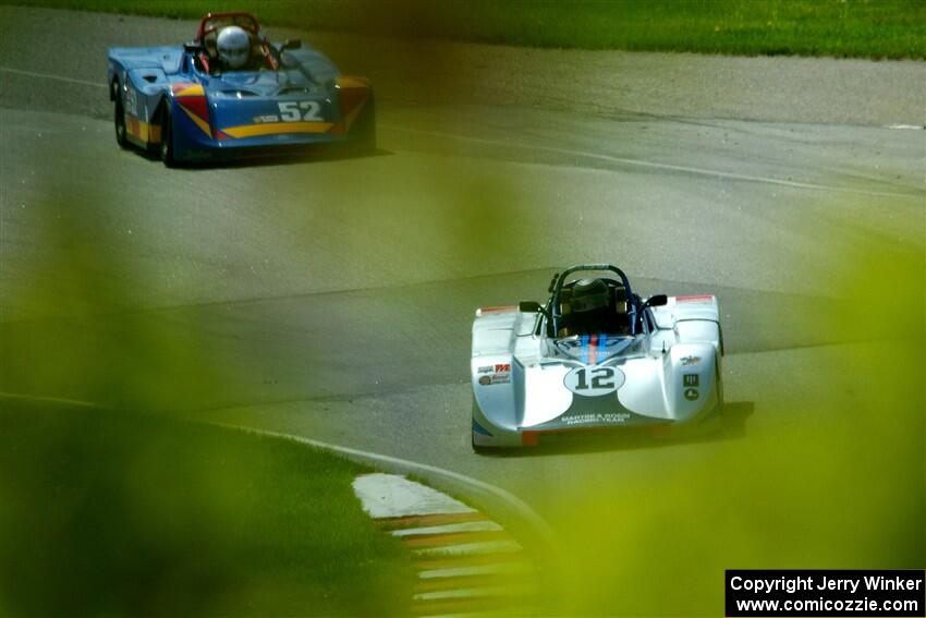 Russell King's and Jim Nash's Spec Racer Ford 3s