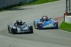 Mark McGuire's and Jim Nash's Spec Racer Ford 3s