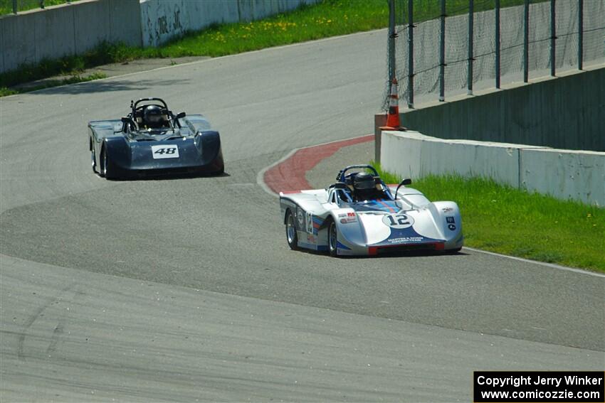 Russell King's and Nolan Elder's Spec Racer Ford 3s