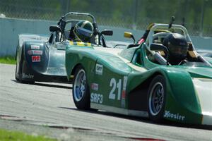 Steve DeRoche's and Robert Wilke's Spec Racer Ford 3s