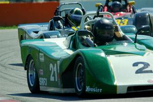 Steve DeRoche's and Robert Wilke's Spec Racer Ford 3s