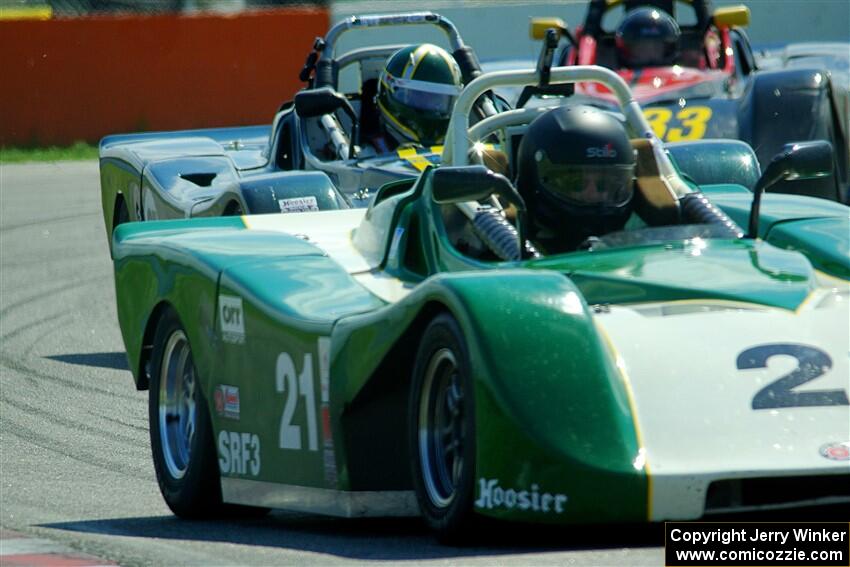 Steve DeRoche's and Robert Wilke's Spec Racer Ford 3s