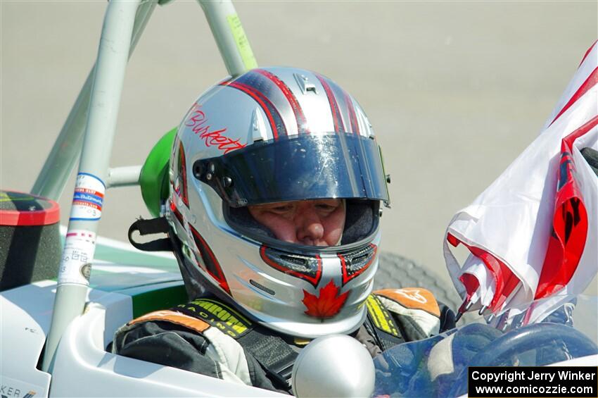 Murray Burkett in his Chinook Mk IX Formula Ford