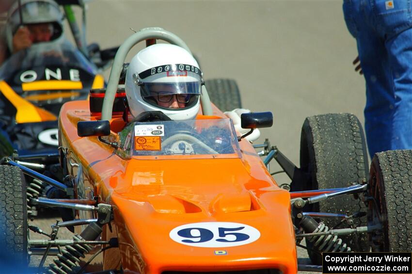 Rich Stadther in his Dulon LD-9 Formula Ford