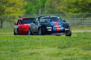 Samantha Silver's and Mitch Welker's Spec Miata Mazda Miatas