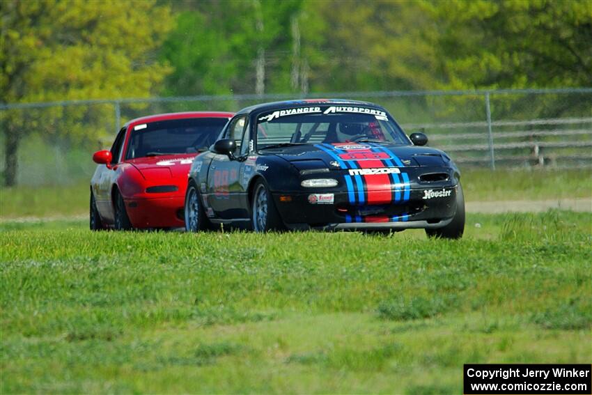 Samantha Silver's and Mitch Welker's Spec Miata Mazda Miatas