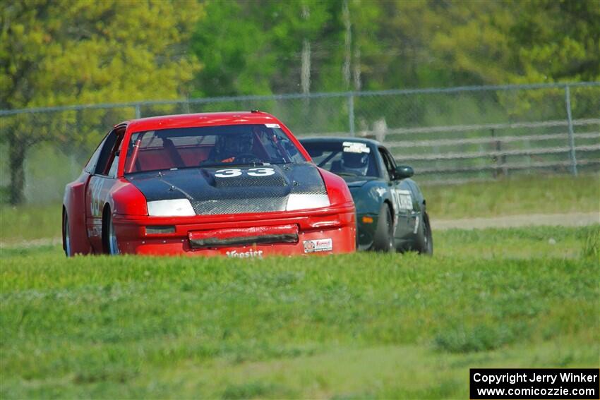 Terry Orr's GTL Honda Civic and Sam Nogosek's Spec Miata Mazda Miata