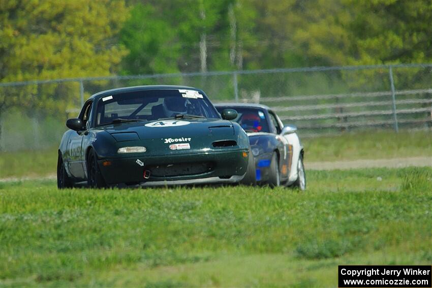 Sam Nogosek's and Geoff Youngdahl's Spec Miata Mazda Miatas