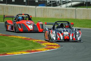 Tom Palladino's Radical SR3 XX 1500 and Pius Eigenmann's Radical SR3 RS 1500