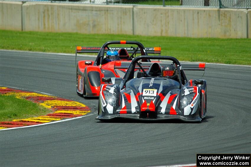 Tom Palladino's Radical SR3 XX 1500 and Pius Eigenmann's Radical SR3 RS 1500