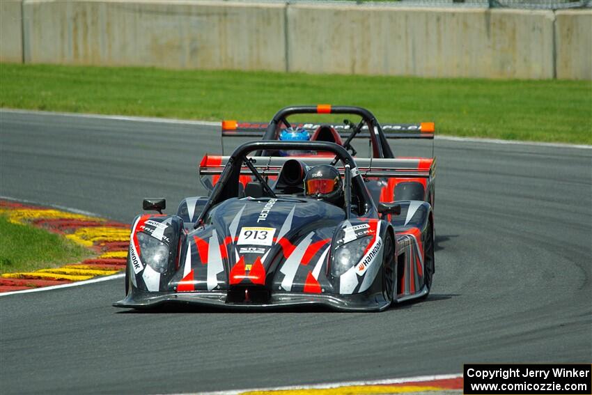 Tom Palladino's Radical SR3 XX 1500 and Pius Eigenmann's Radical SR3 RS 1500