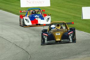 Nate Smith's Radical SR3 RS 1500 and Palmer Miller's Radical SR3 XX 1500