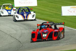 Pius Eigenmann's Radical SR3 RS 1500, David Flynt's Radical SR3 XX 1500 and Mike Anzaldi's Radical SR3 RSX 1340