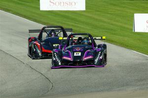 Claus Nielsen's Radical SR10 and Jon Field's Radical SR10