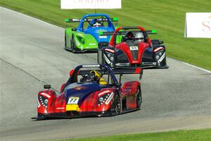 Mark Allan's Radical SR3 XX 1500, Robert Cipriani's Radical SR3 XX 1340 and David Alban's Radical SR3 XX 1340