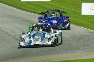 Jason Greenwood's Radical SR3 RSX 1340 and and Mike D'Ambrose's Radical SR3 RSX 1340