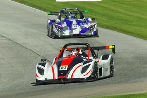 Jim Booth's Radical SR10 and Andrew Marks' Radical SR3 RSX 1340