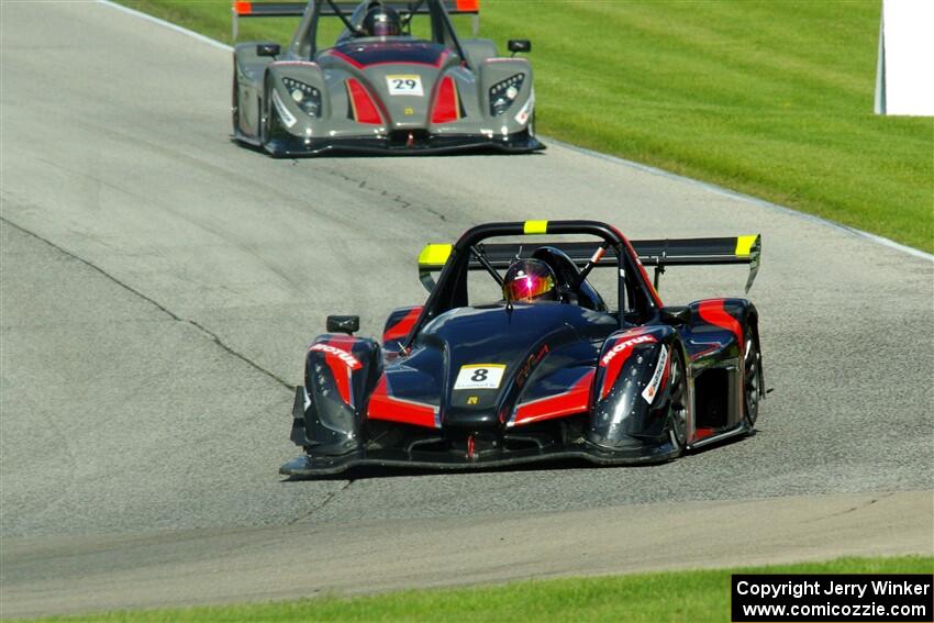 Scott Wagner's Radical SR10 and Richard Durocher's Radical SR3 RSX 1500