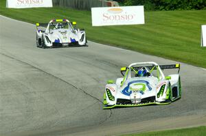 Indy Al Miller's Radical SR10 and Steve Jenks' Radical SR10