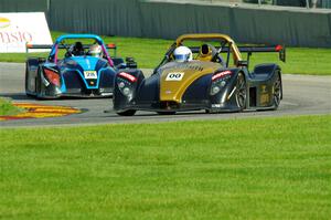 Nate Smith's Radical SR3 RS 1500 and Gustavo Rafols' Radical SR3 RSX 1500