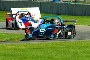 Gustavo Rafols' Radical SR3 RSX 1500 and Palmer Miller's Radical SR3 XX 1500