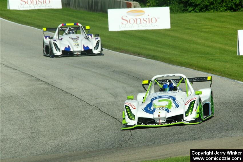 Indy Al Miller's Radical SR10 and Steve Jenks' Radical SR10