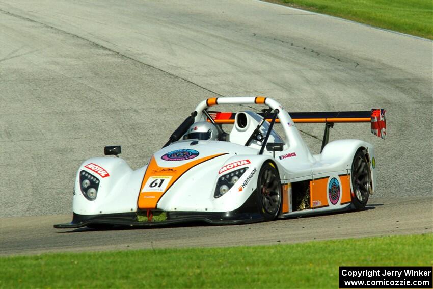 Reece Everard's Radical SR3 RSX 1500