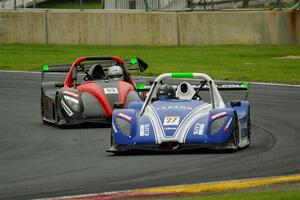 Reid Stewart's Radical SR3 XX 1340 and Robert Cipriani's Radical SR3 XX 1340