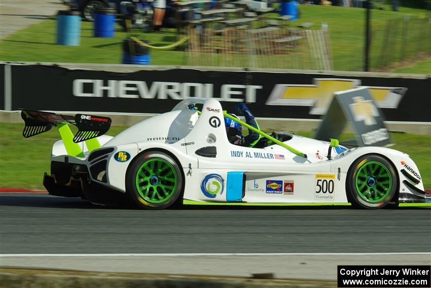 Indy Al Miller's Radical SR10 wins Race #1.