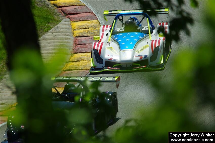 Claus Nielsen's Radical SR10 and Judd Miller's Radical SR10