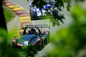 Jon Field's Radical SR10 and Andrew Marks' Radical SR3 RSX 1340