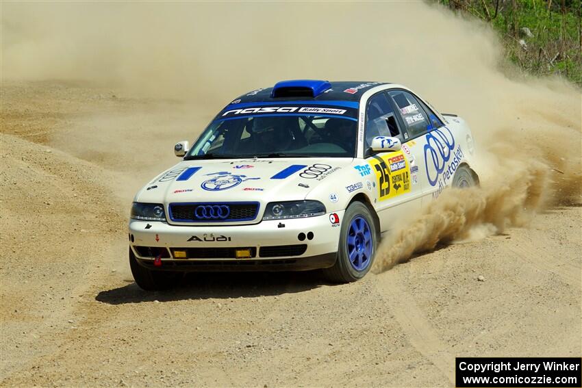 Tim Michel / Michelle Michel Audi A4 Quattro on SS1, J5 North.