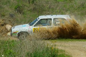 Mark Rokus / Tabitha Lohr VW GTI on SS1, J5 North.