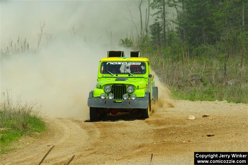 Mike Purzycki / Matt Wernette Jeep Scrambler on SS1, J5 North.