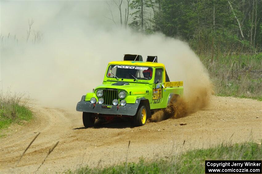 Mike Purzycki / Matt Wernette Jeep Scrambler on SS1, J5 North.