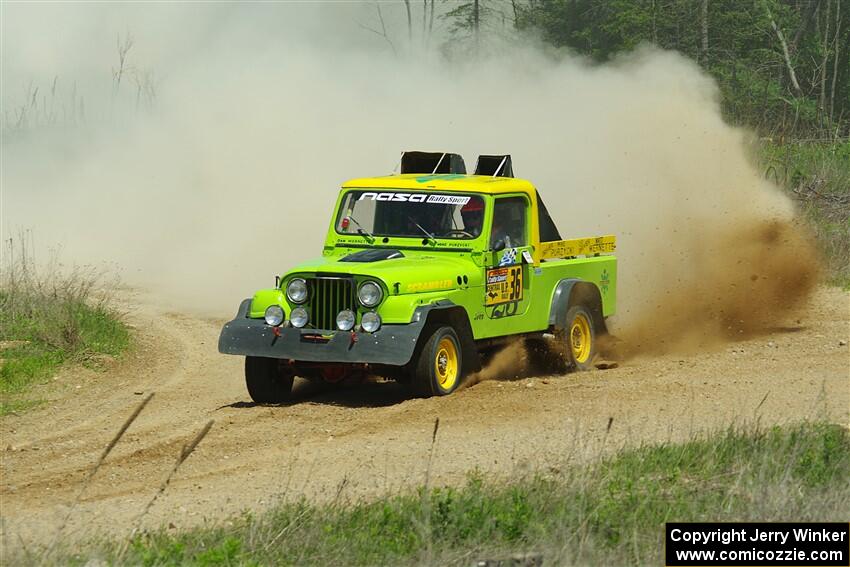 Mike Purzycki / Matt Wernette Jeep Scrambler on SS1, J5 North.