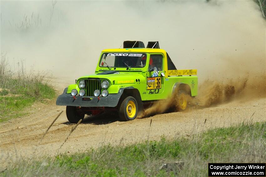 Mike Purzycki / Matt Wernette Jeep Scrambler on SS1, J5 North.