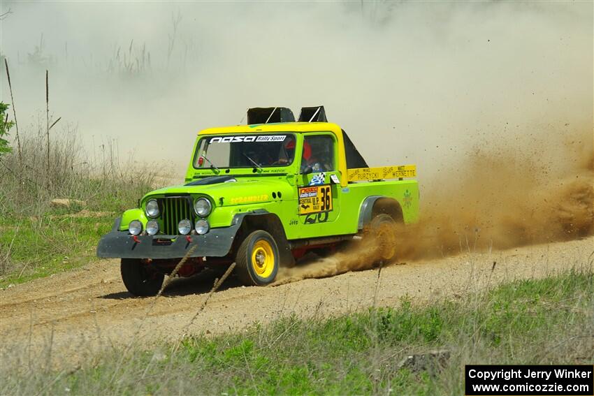 Mike Purzycki / Matt Wernette Jeep Scrambler on SS1, J5 North.