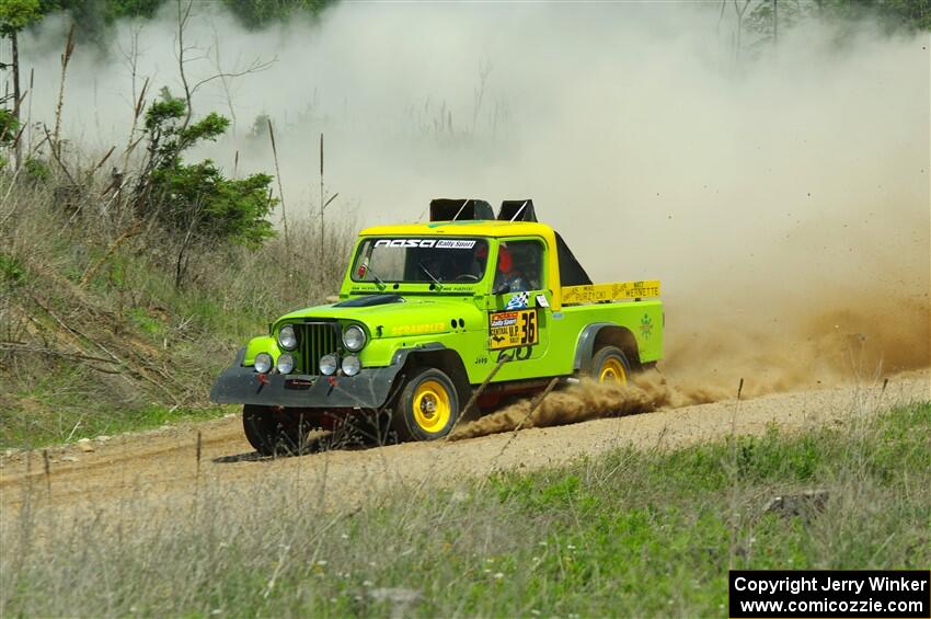 Mike Purzycki / Matt Wernette Jeep Scrambler on SS1, J5 North.