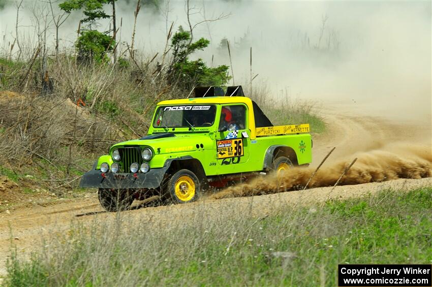 Mike Purzycki / Matt Wernette Jeep Scrambler on SS1, J5 North.