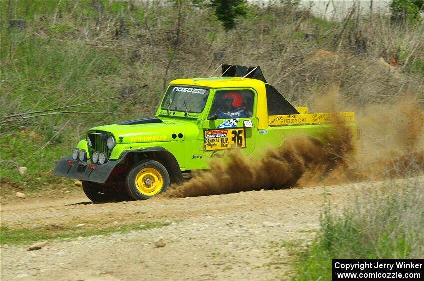 Mike Purzycki / Matt Wernette Jeep Scrambler on SS1, J5 North.