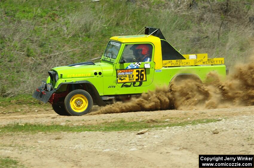 Mike Purzycki / Matt Wernette Jeep Scrambler on SS1, J5 North.