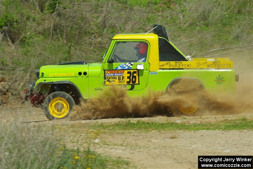 Mike Purzycki / Matt Wernette Jeep Scrambler on SS1, J5 North.