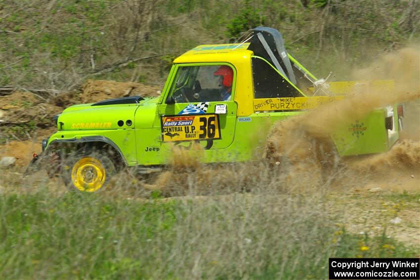 Mike Purzycki / Matt Wernette Jeep Scrambler on SS1, J5 North.